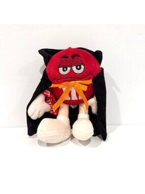 Galerie M&M's Red M&M Halloween Vampire Plush